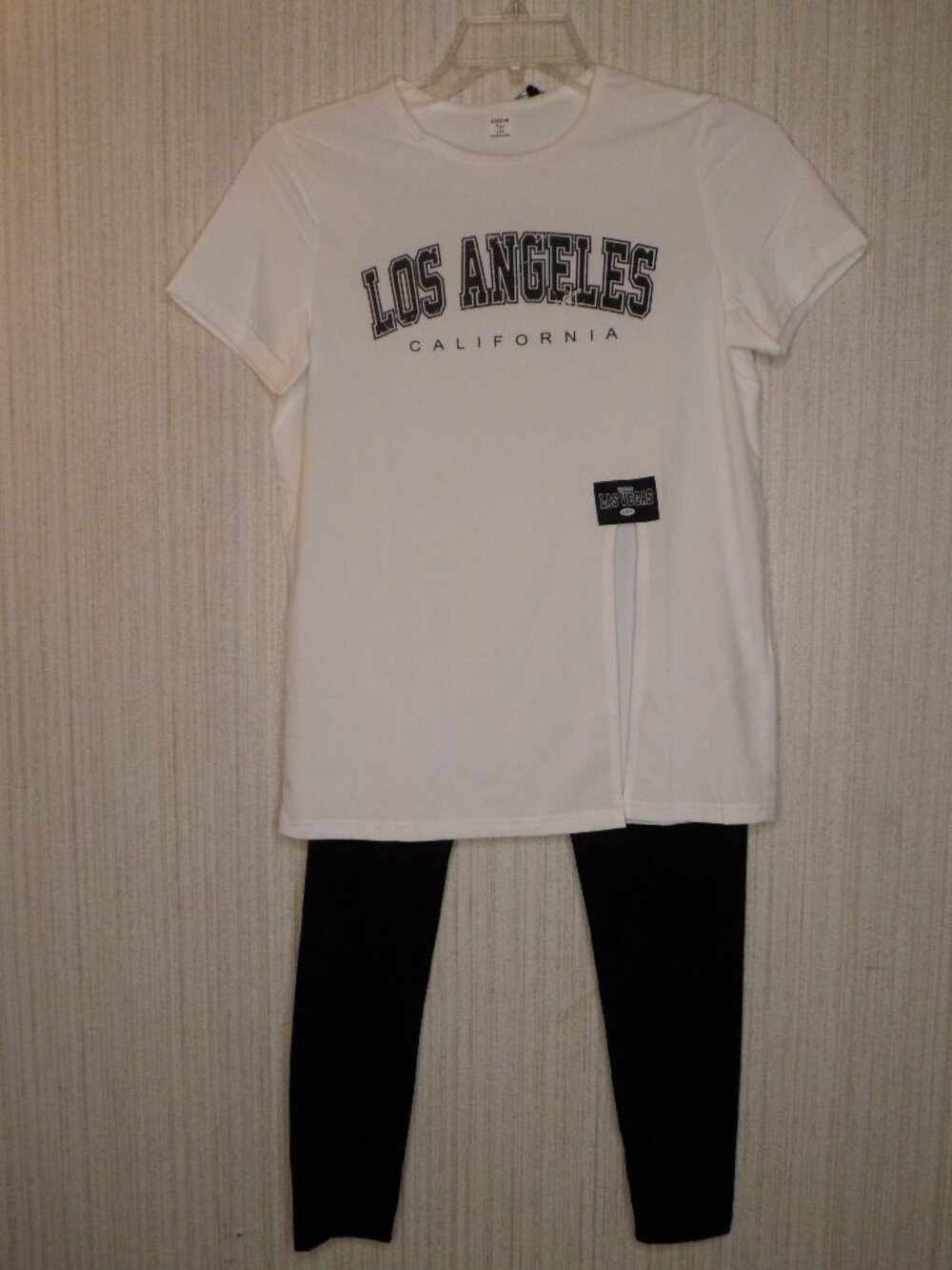 Girls "Shein Teen" Los Angeles 2pc Set 14Y
